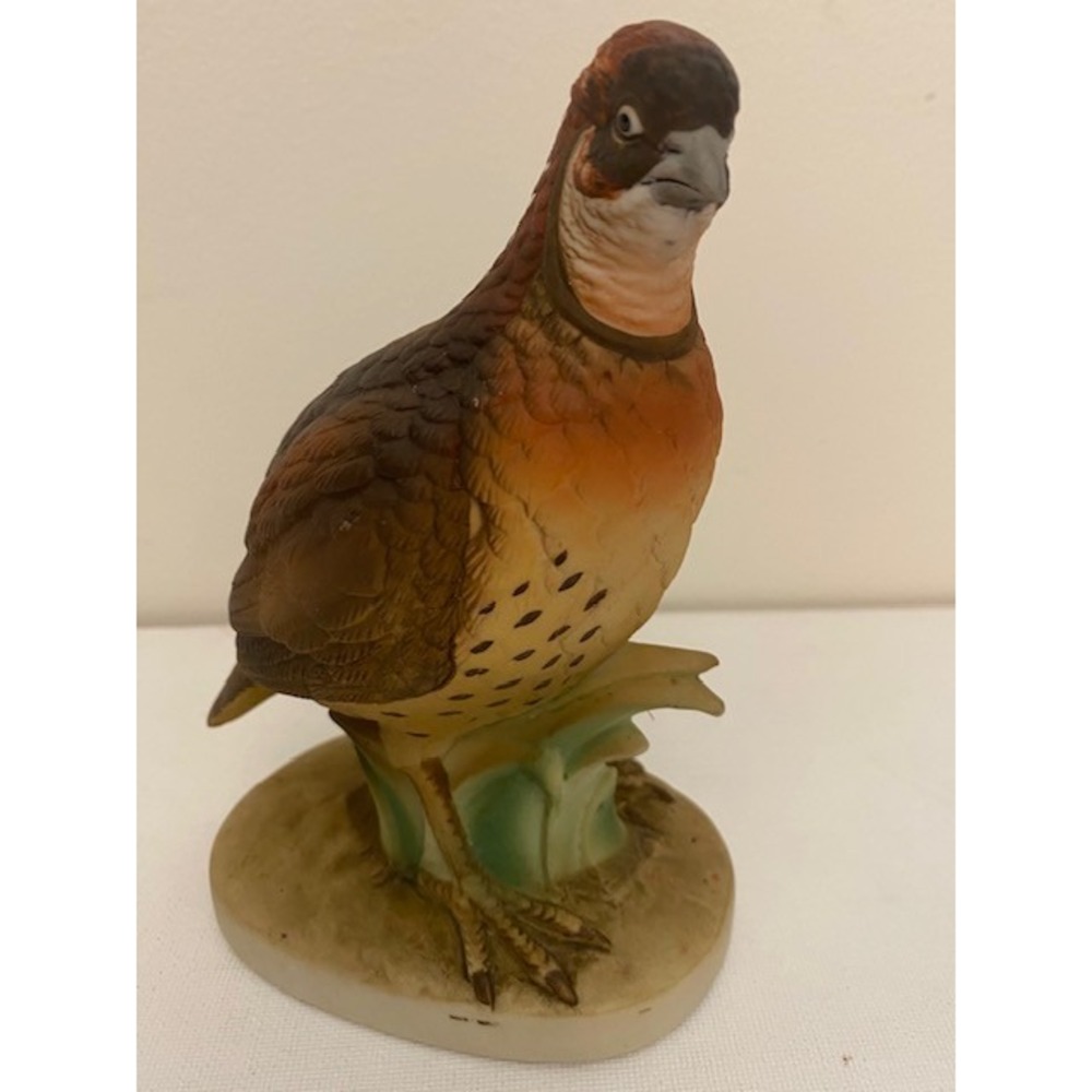 Lefton By Bob White Quail Porcelain‎ Figurine Vintage Decor